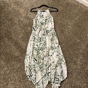 Printed flowy dress